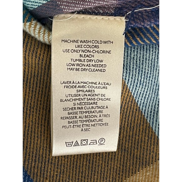 Free People We the Free So Long Summer Flannel‎ Plaid Top XS Oversized Layers - Picture 10 of 14